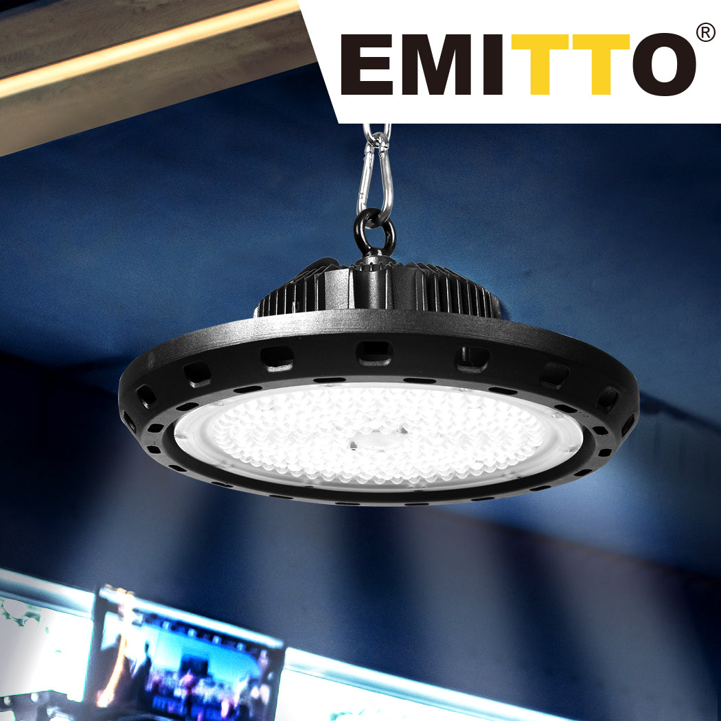 EMITTO Shed LED Lights UFO High Bay 100W-1954802832121139207