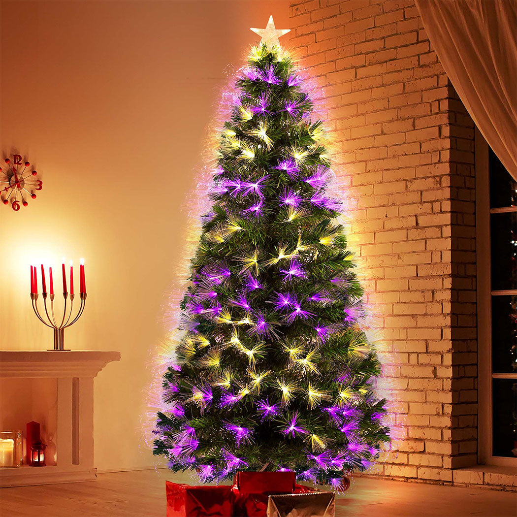 SANTACO Christmas Tree Fibre Optic 2.1M-1954802398040035335