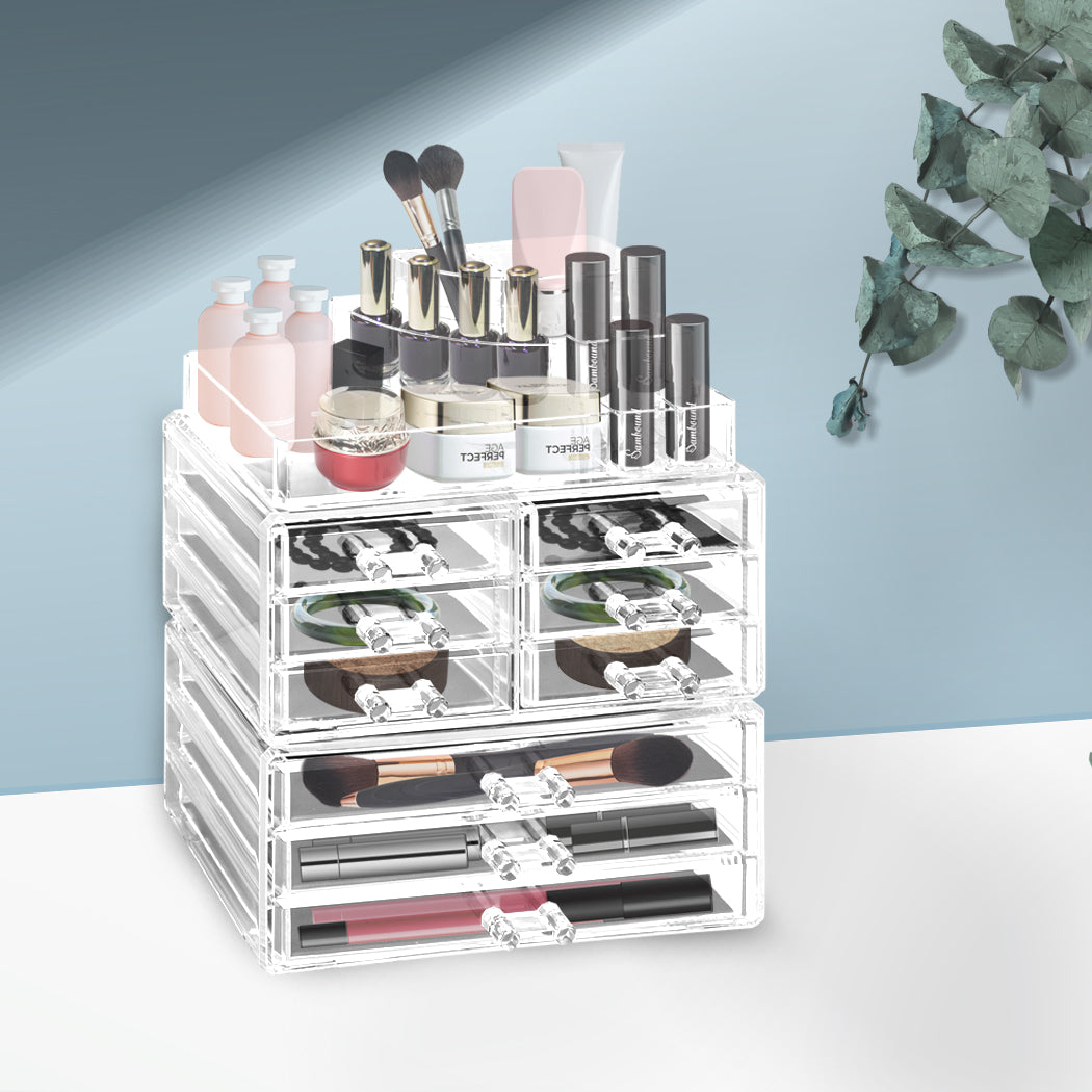 Acrylic Makeup Storage Box Clear Cosmetic-1910113072698232839