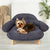 Pawz Elevated Pet Dog Cat Sofa Bed Couch L Size Grey-1910112275256184839