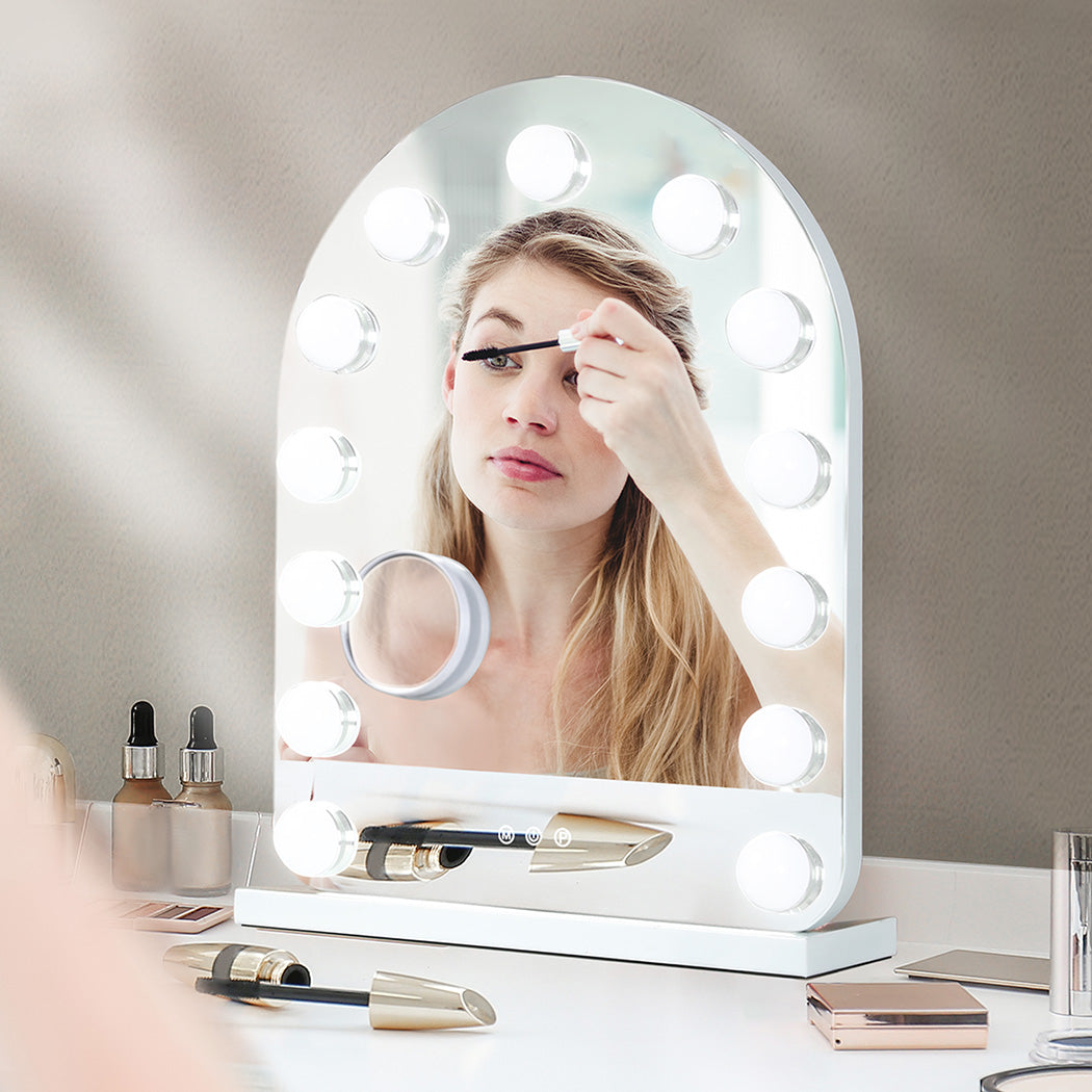 Yezi Makeup Mirror White-1910112229454385159