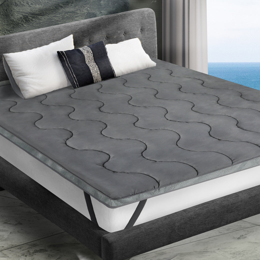 Dreamz Pillowtop Mattress Topper Protector King-1910112899360231431