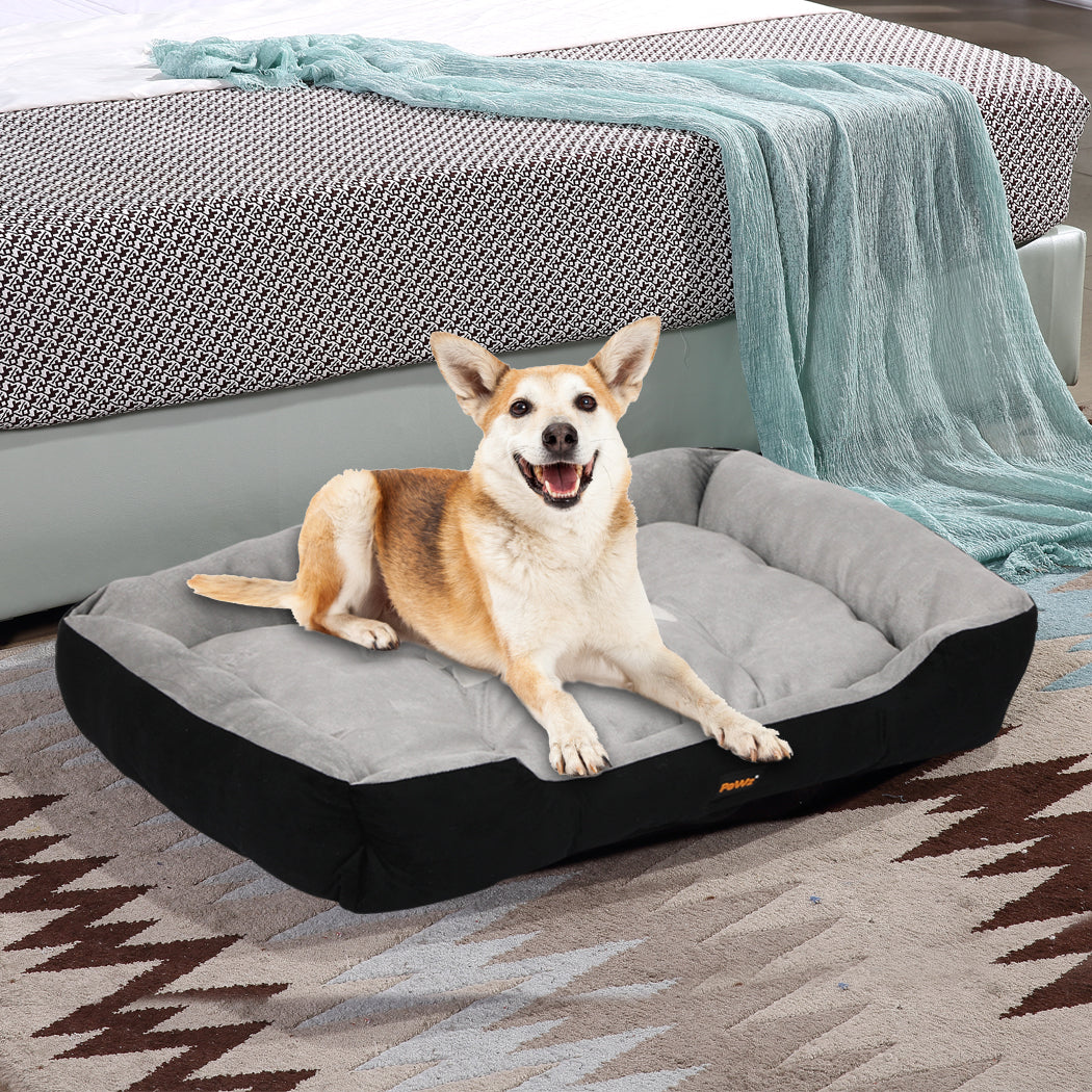 PaWz Pet Bed Dog Beds Bedding Mattress L Black Large-1954802494345449479