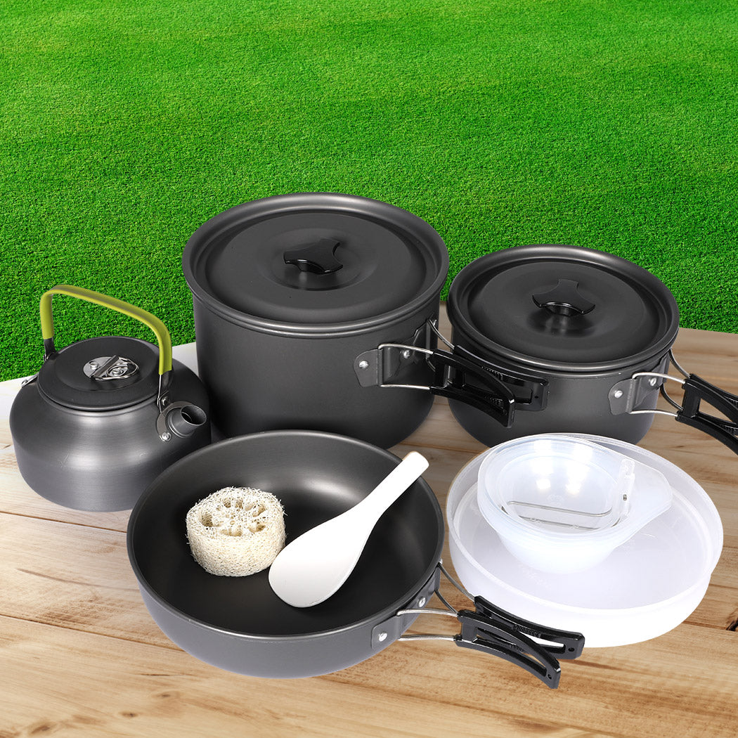 Toque 16Pcs Camping Cookware Set Outdoor-1910113247244193799