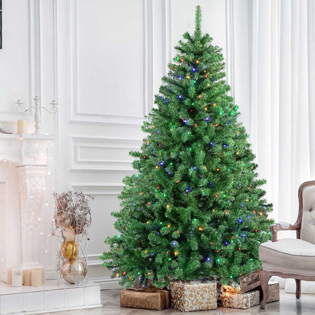 SANTACO Pre Lit Artificial Christmas 1.5M-1954802335096115207