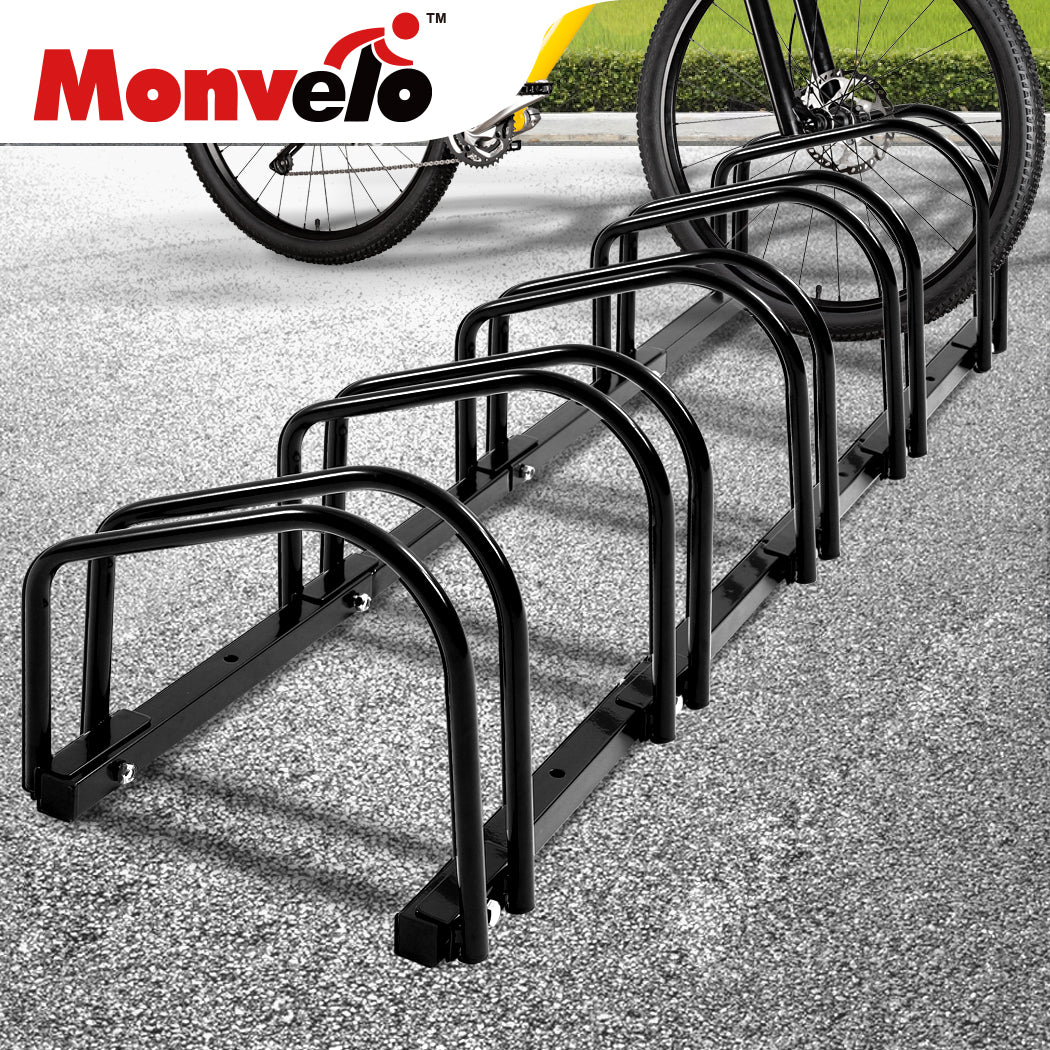 5 Bikes Stand Bicycle Bike Rack Floor-1910112516697100294