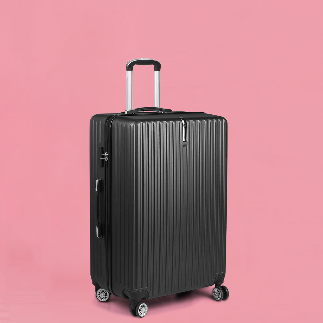 Slimbridge 24" Inch Luggage Suitcase Black 24 inch-1954802809878745095