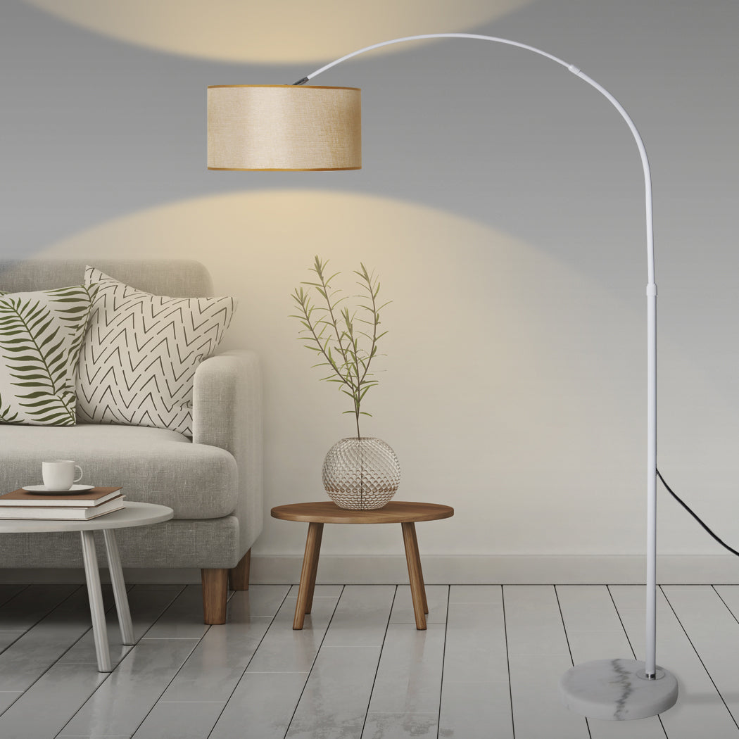 EMITTO Modern LED Floor Lamp Reading Beige-1910112860797800455