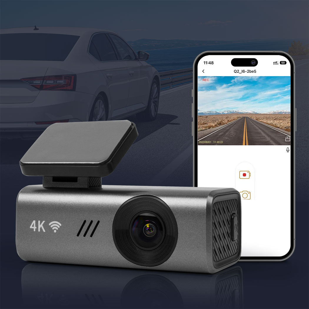 Dash Camera 4K Wifi Car Recorder Voice-1954802966301118471