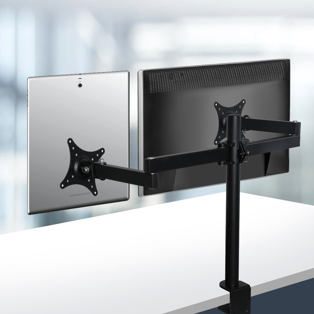 Monitor Bracket 2 Arm Display Stand-1919892864599461895