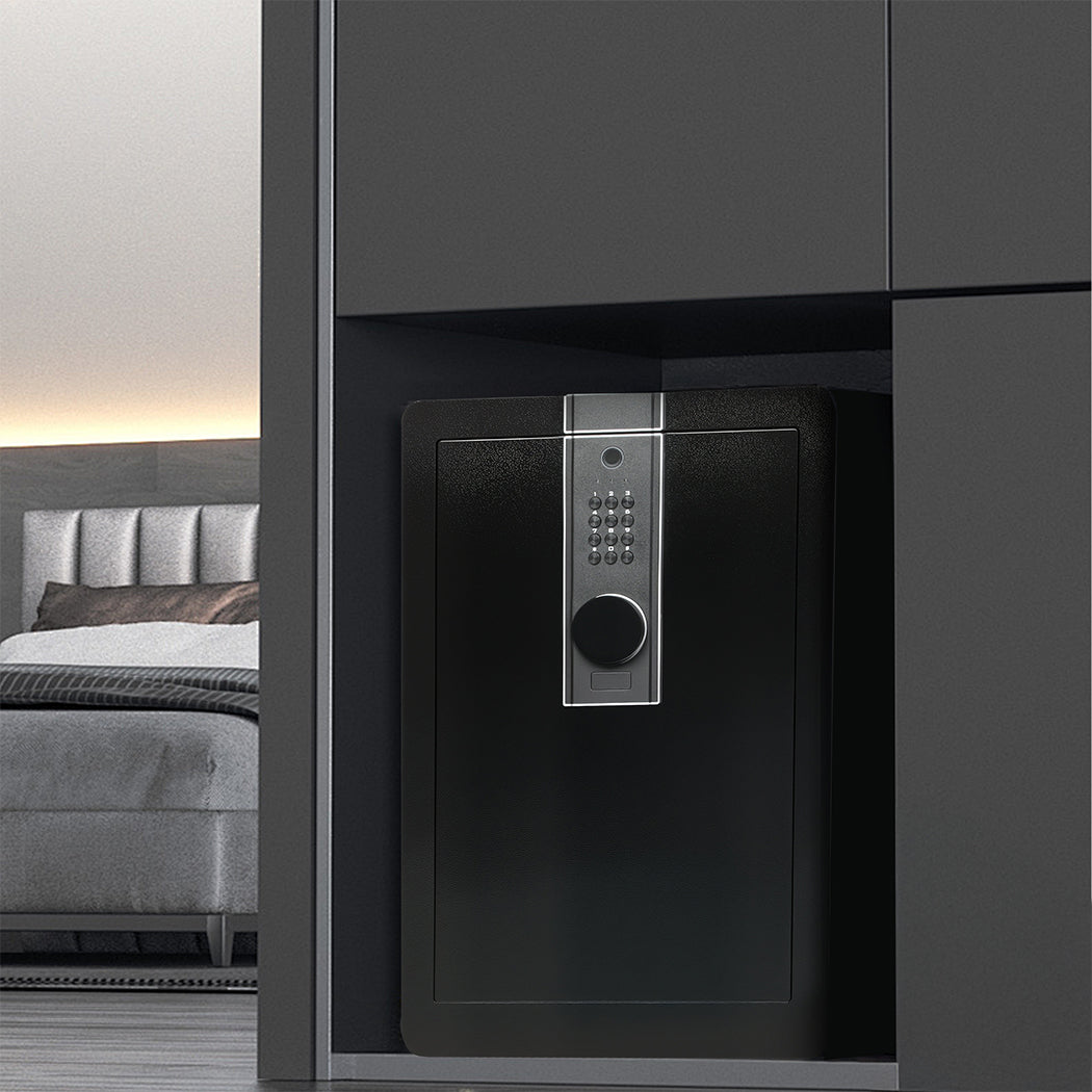 60L Fingerprint Large Security Safe Box Money Safe Box-1954802456600907783