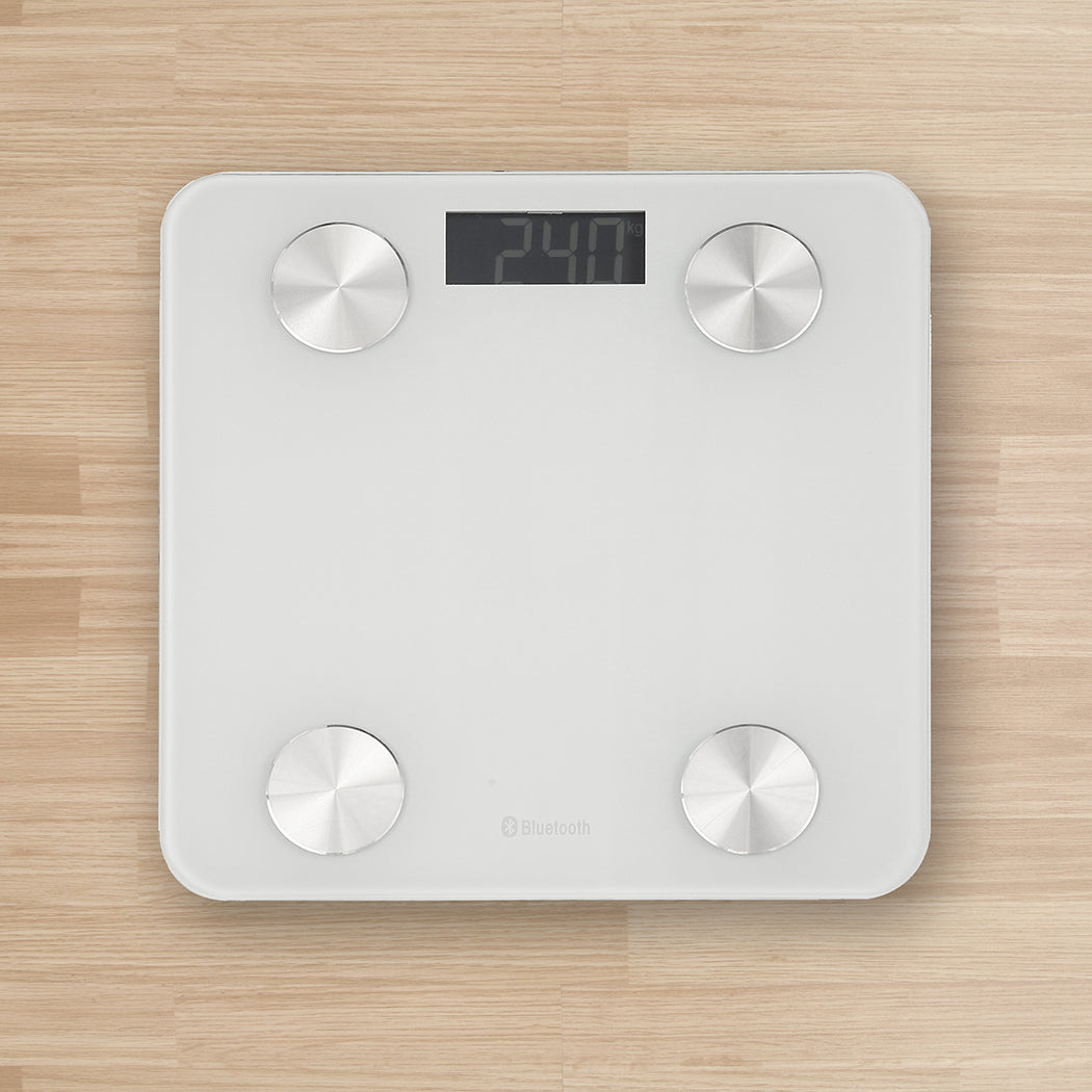 Body Fat Scale Digital Scales Bluetooth White-1919892912917843974
