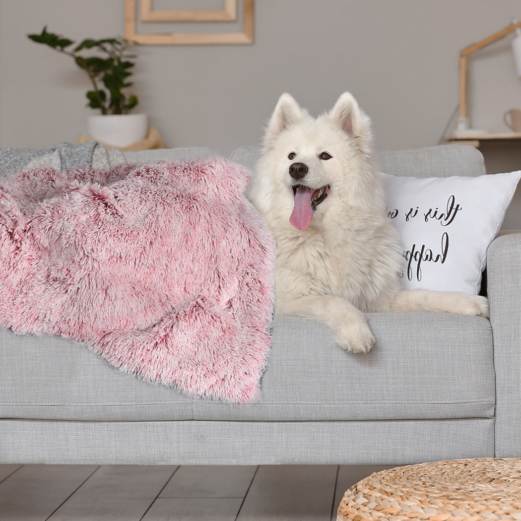 PaWz Dog Blanket Pet Cat Mat Puppy Warm Pink-1954802544870035463