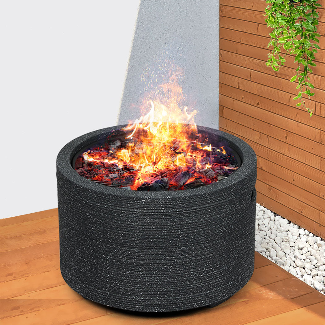 Moyasu Fire Pit BBQ Grill Outdoor Patio-1919892880256798727