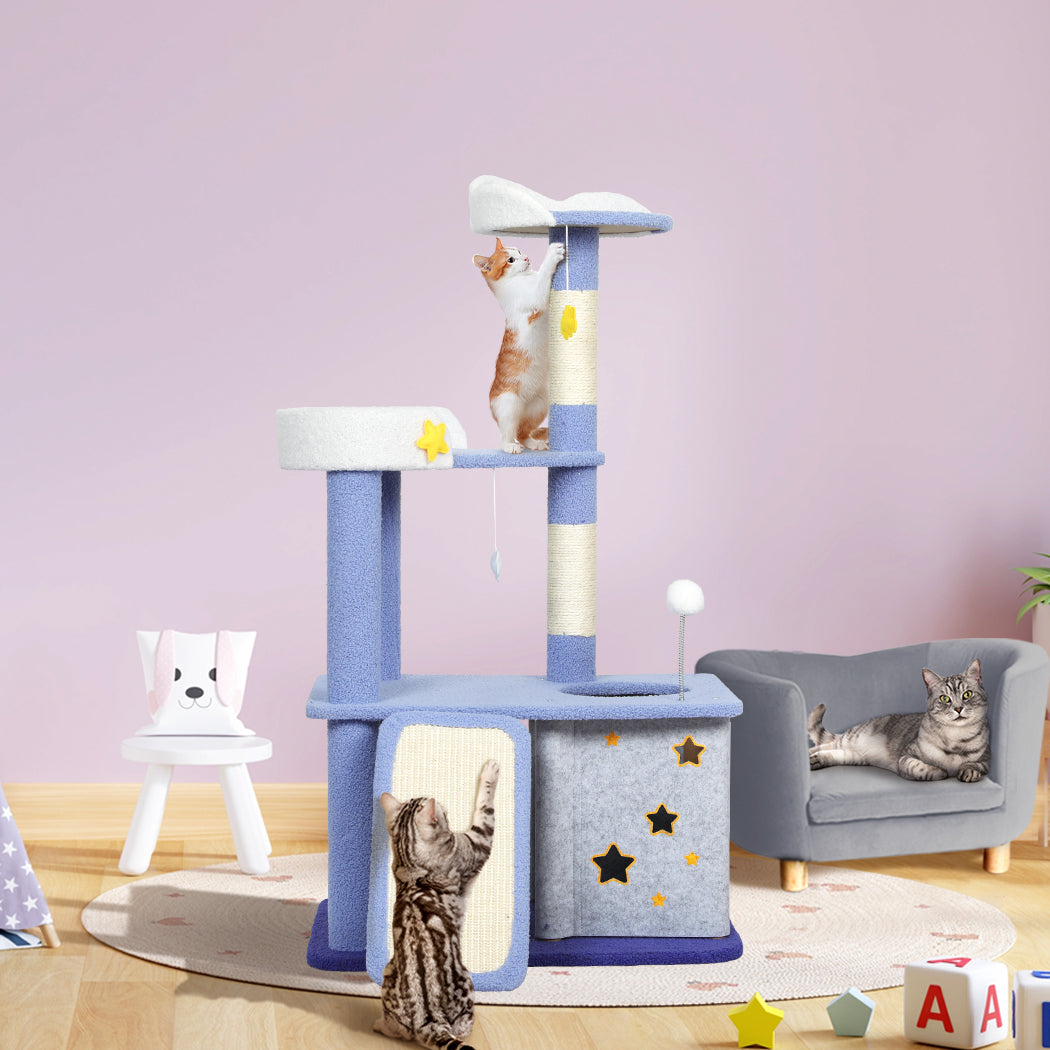 PaWz Cat Tree Kitten Furniture Condo-1910112486431002630