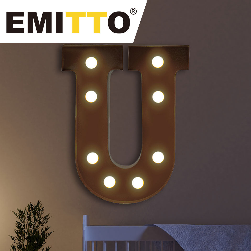 LED Metal Letter Lights Free Standing-1954803063600582663