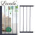 Levede Baby Safety Gate Adjustable Pet Black 30cm Extension-1910113187701854215
