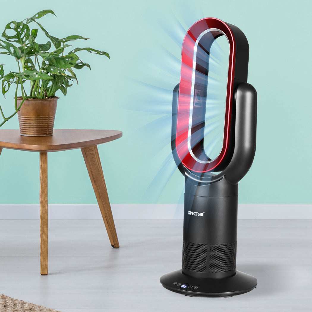 Spector Bladeless Fan Cooler Heater Red-1954802705746759687