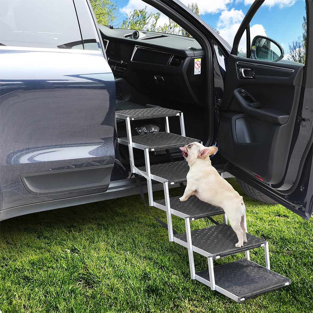 Pawz Dog Ramp Pet Stair Car Suv Travel Step Foldable-1973193546689286151