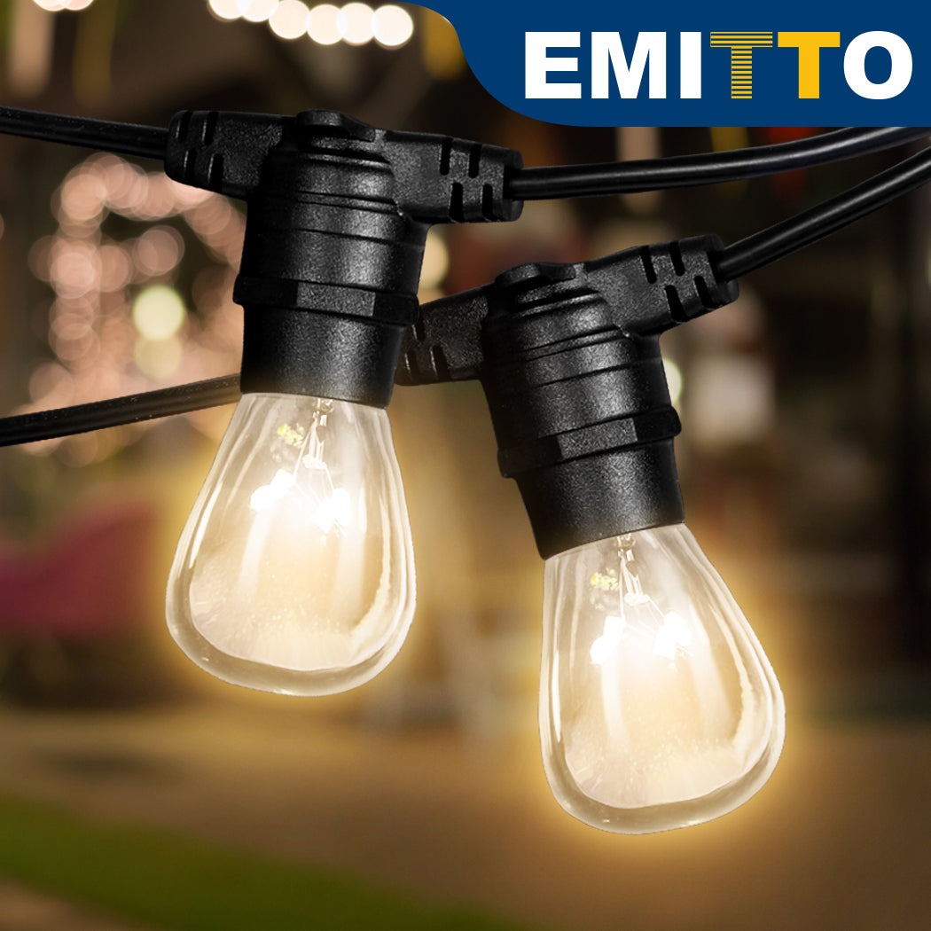 EMITTO 20M Festoon String Lights Kits-1954802686415212550