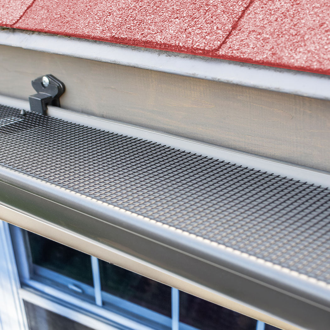 40m Aluminium Gutter Mesh Guard Leaf-1919892820924174342