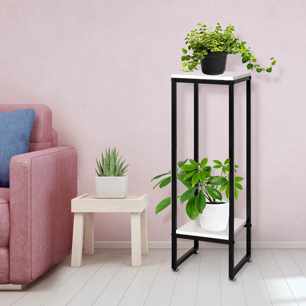 Levede Plant Stand Garden Home Outdoor White Large-1919892819170955271