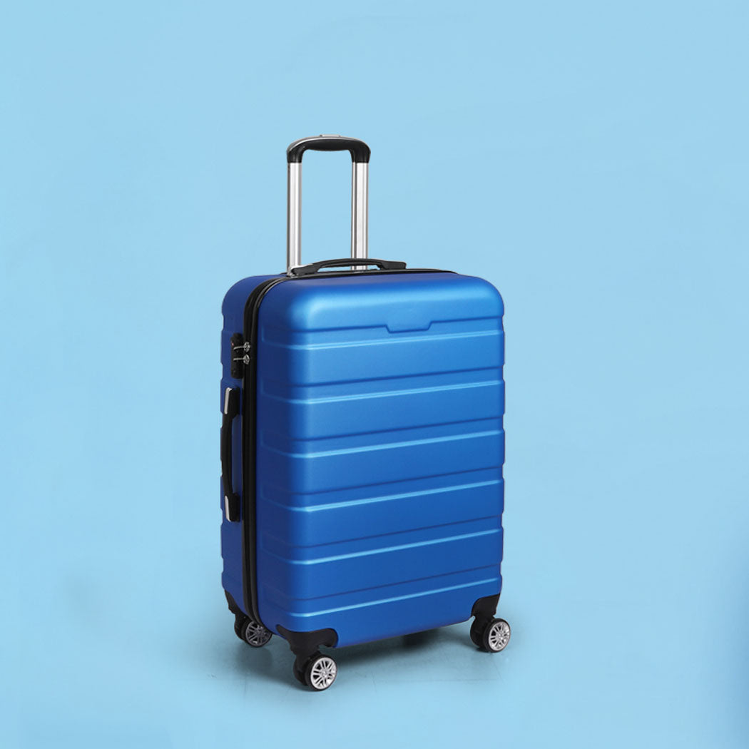 Slimbridge 24"Luggage Case Suitcase Blue 24 inch-1954802813880111111