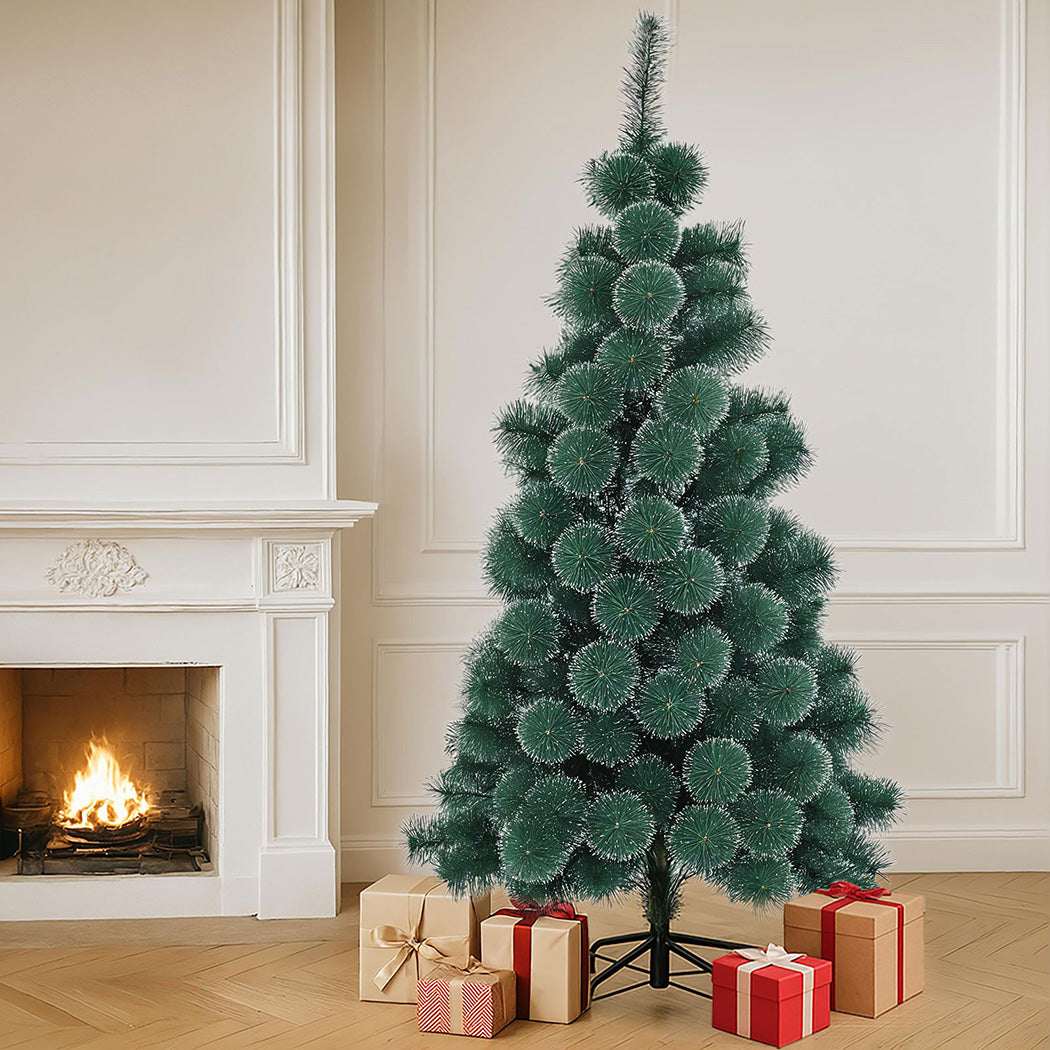 Santaco 2.1M 320 Tips Christmas Tree Full Pine Needle-1973193580059168775
