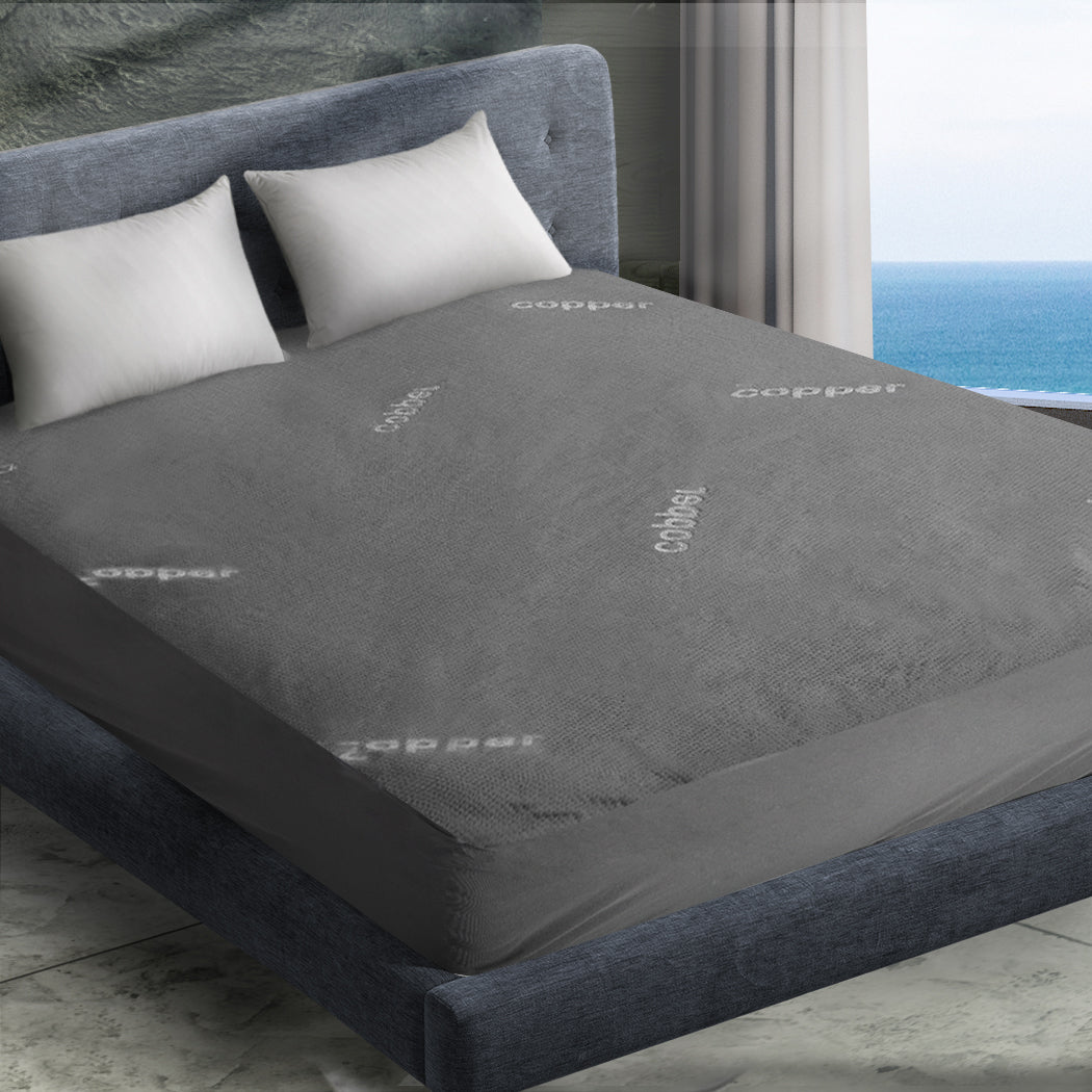 Dreamz Pillowtop Mattress Protector Queen-1954802848067883015