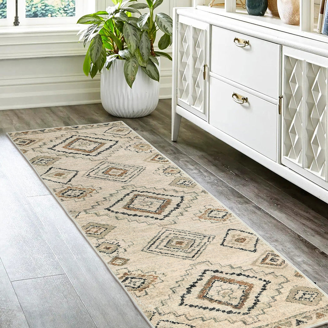 Marlow Floor Rug Hallway Runner Washable 180X60cm-1954802713657217030