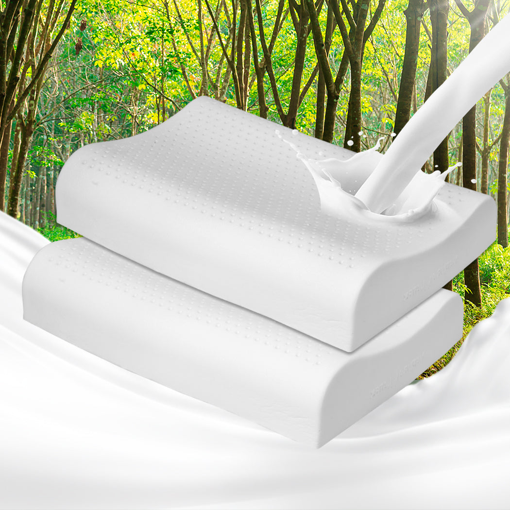 Dreamz 2x Natural Latex Pillow Removable-1954802912437866503