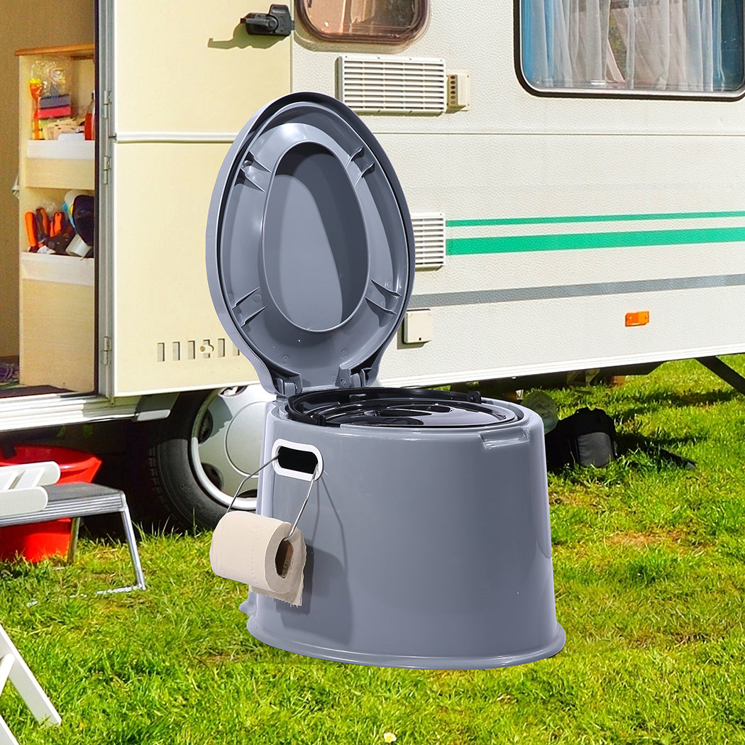 6L Camping Toilet Outdoor Portable Potty-1910113131728867335