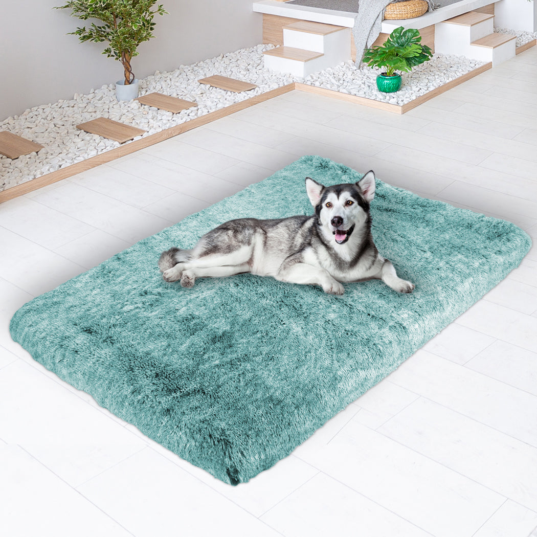 PaWz Dog Mat Pet Calming Bed Memory XXL Green XX-Large-1954802549106282503