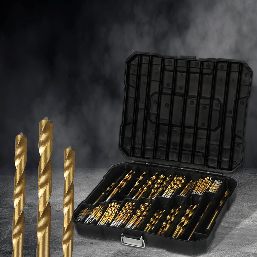 Traderight Drill Bits Set HSS 1mm-10mm-1910113112040804359