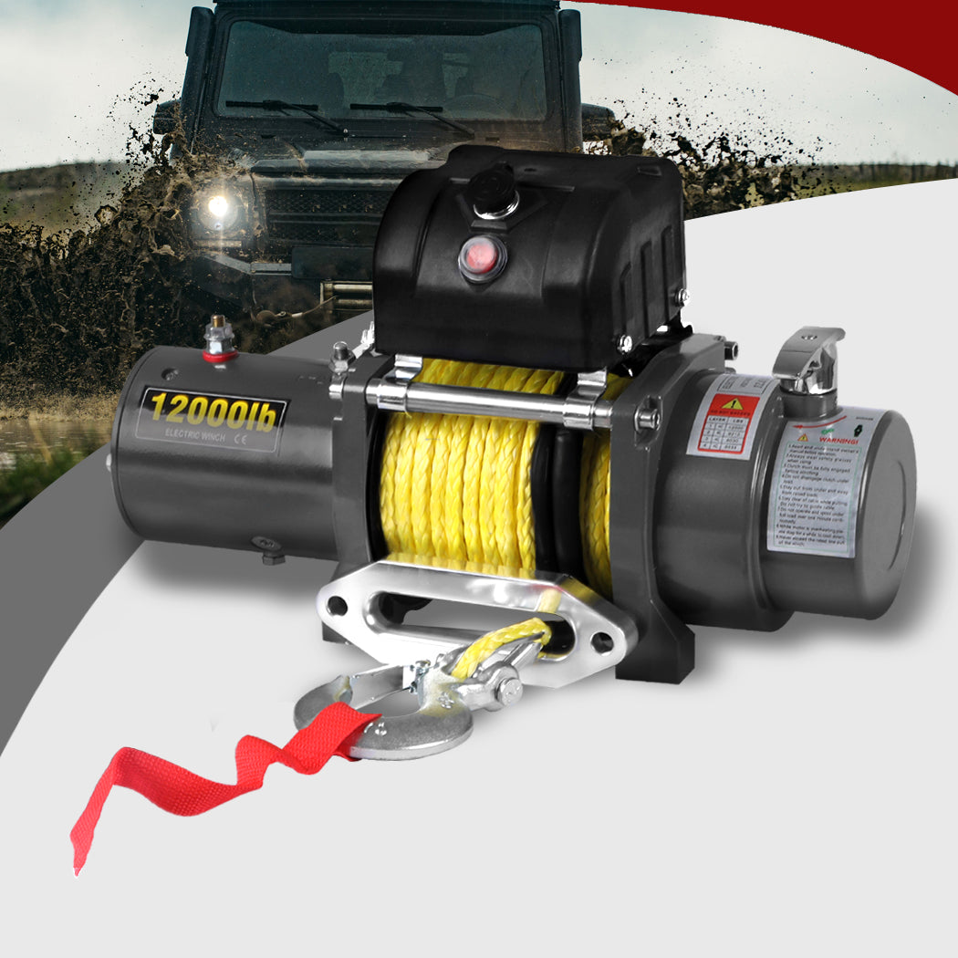 12V Electric Winch 12000LBS/5443KGS-1919892924162772999