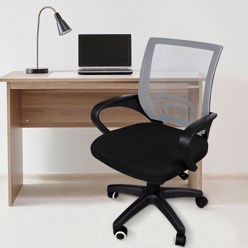 Levede Office Chair Gaming Computer Grey-1910113031904432135