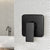 Dutxa Bathroom Shower Mixer Tap Brass Black-1954802751879909383