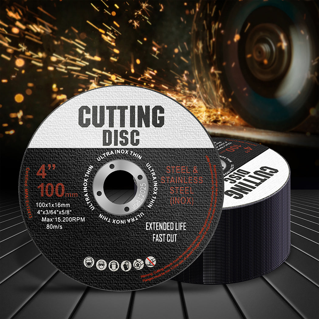 Traderight Cutting Discs 100mm 4" Thin-1910113128138543111