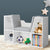 Levede Kids Bookcase Toys Box Shelf White-1910112556471685127