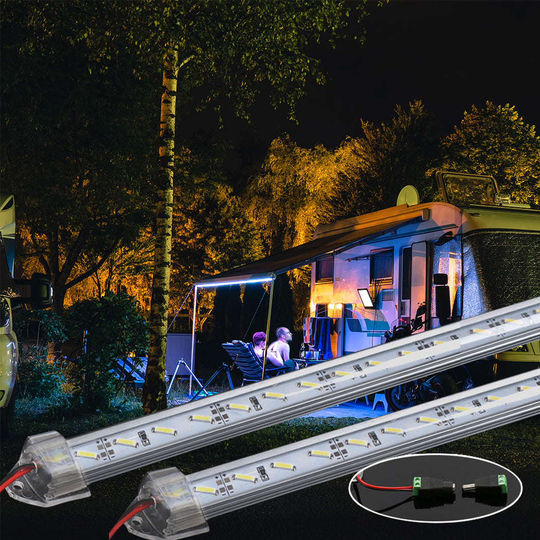 2x 50cm 12V 7020 LED Strip Light Bar-1910112553007190022