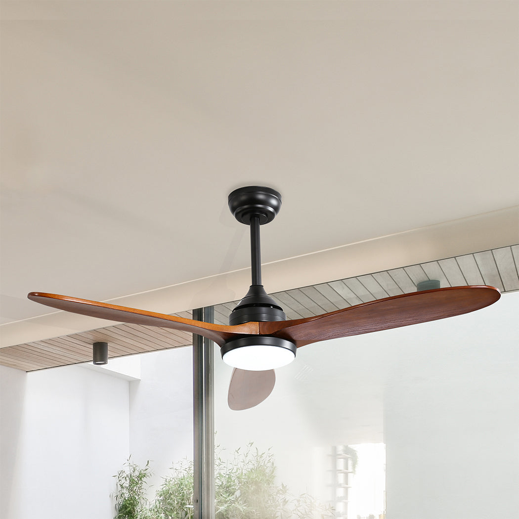 Spector 52'' Ceiling Fan DC Motor LED Walnut-1954802707130880007