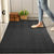 Marlow Extra Large Floor Rug Non Slip 90cm x 305cm Grey-1954802462921723911