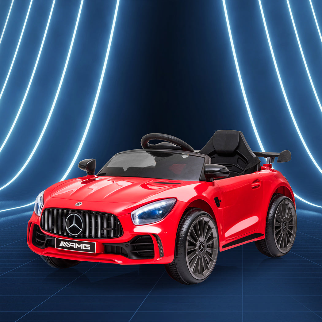 Kids Ride On Car 12V Battery Mercedes-Benz Red-1954802779537149959