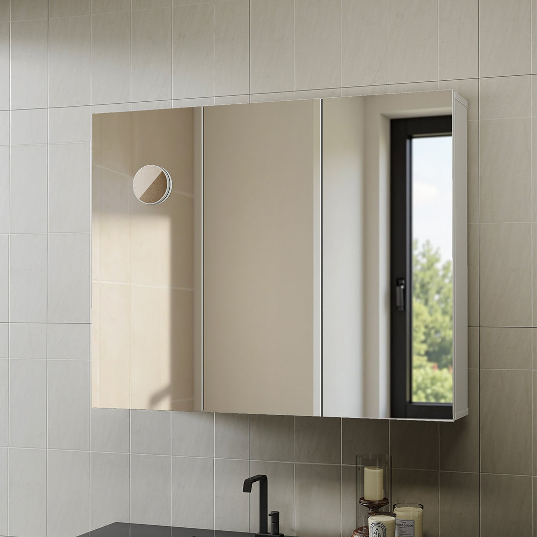 Levede Bathroom Mirror Cabinet 90CM-1973193550313164807