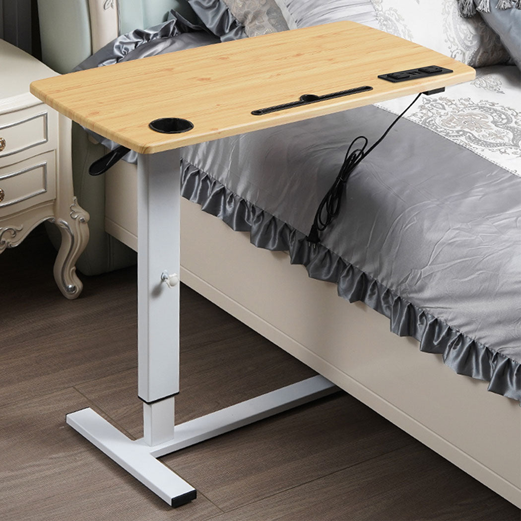 Levede Standing Desk Height Adjustable Oak-1954802680648044551