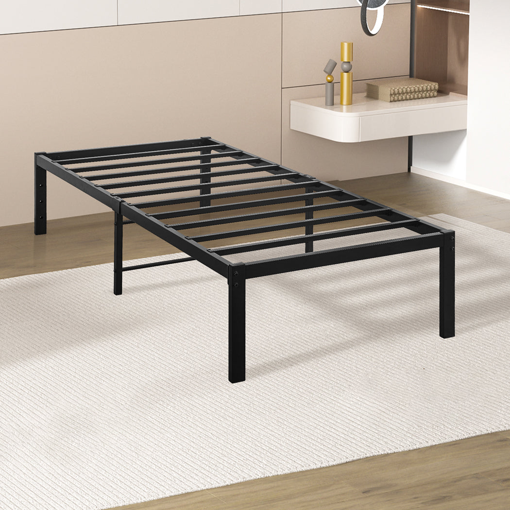Levede Metal Bed Frame Heavy Duty Storage Space-1954802378263891975