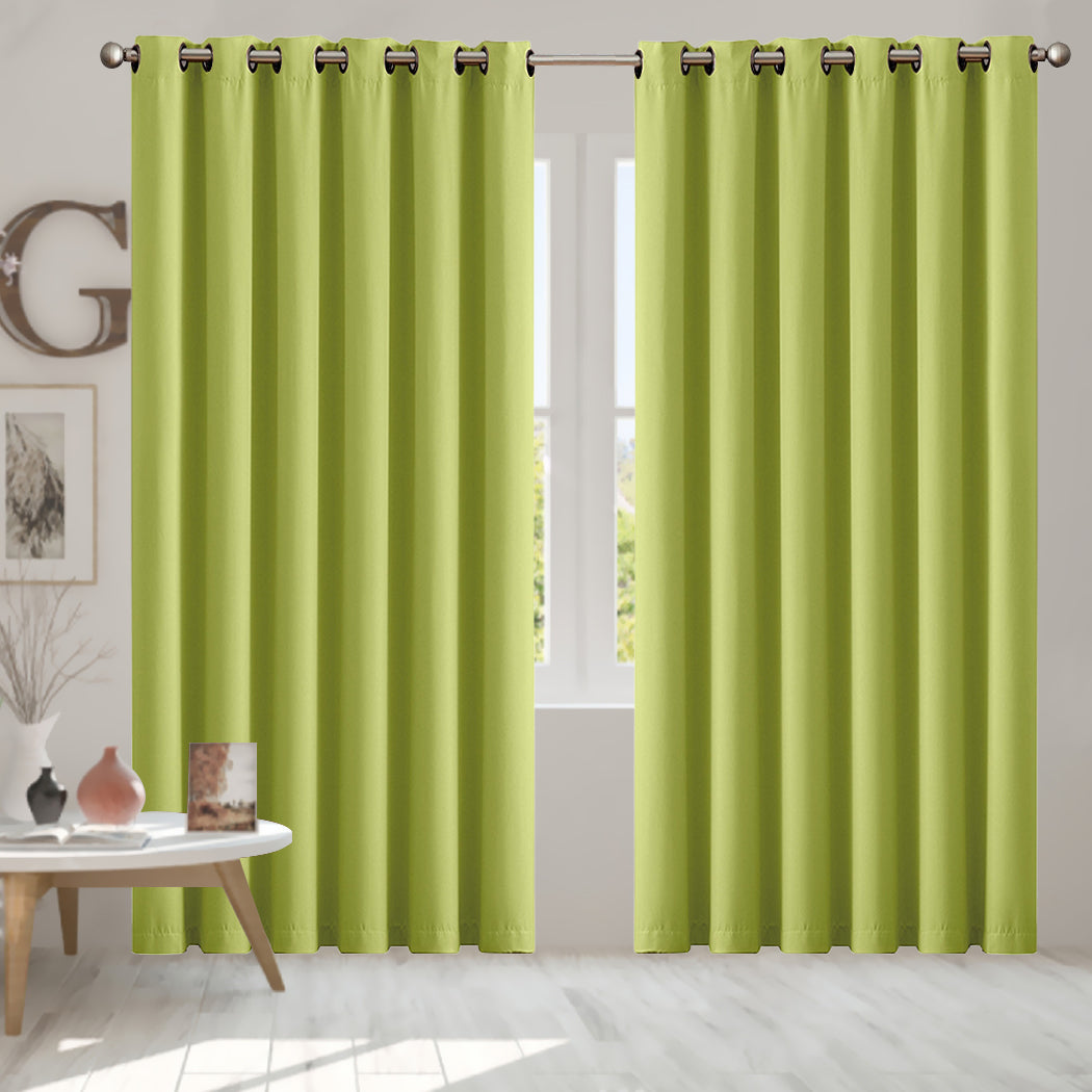 2x Blockout Curtains Panels 3 Layers-1919892931095957510