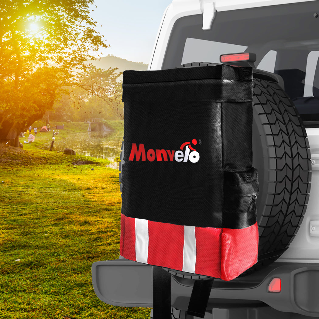 Spare Wheel Bin Accessory Bag Camping Red-1919892925202960391
