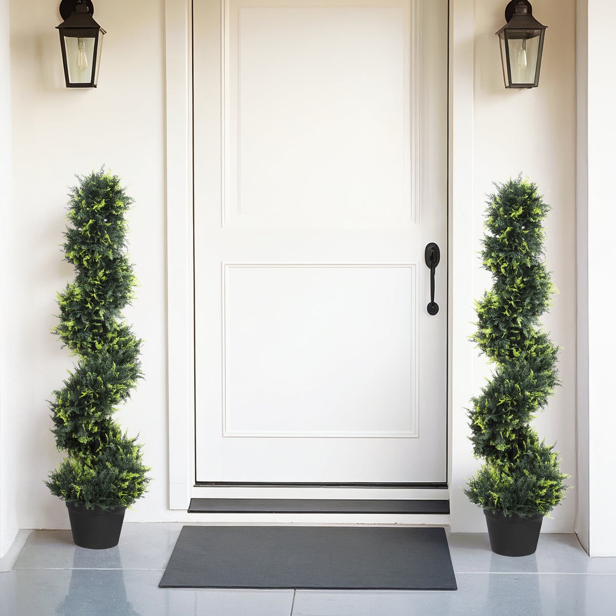 Lambu Artificial Spiral Cedar Tree-1954802441312669703