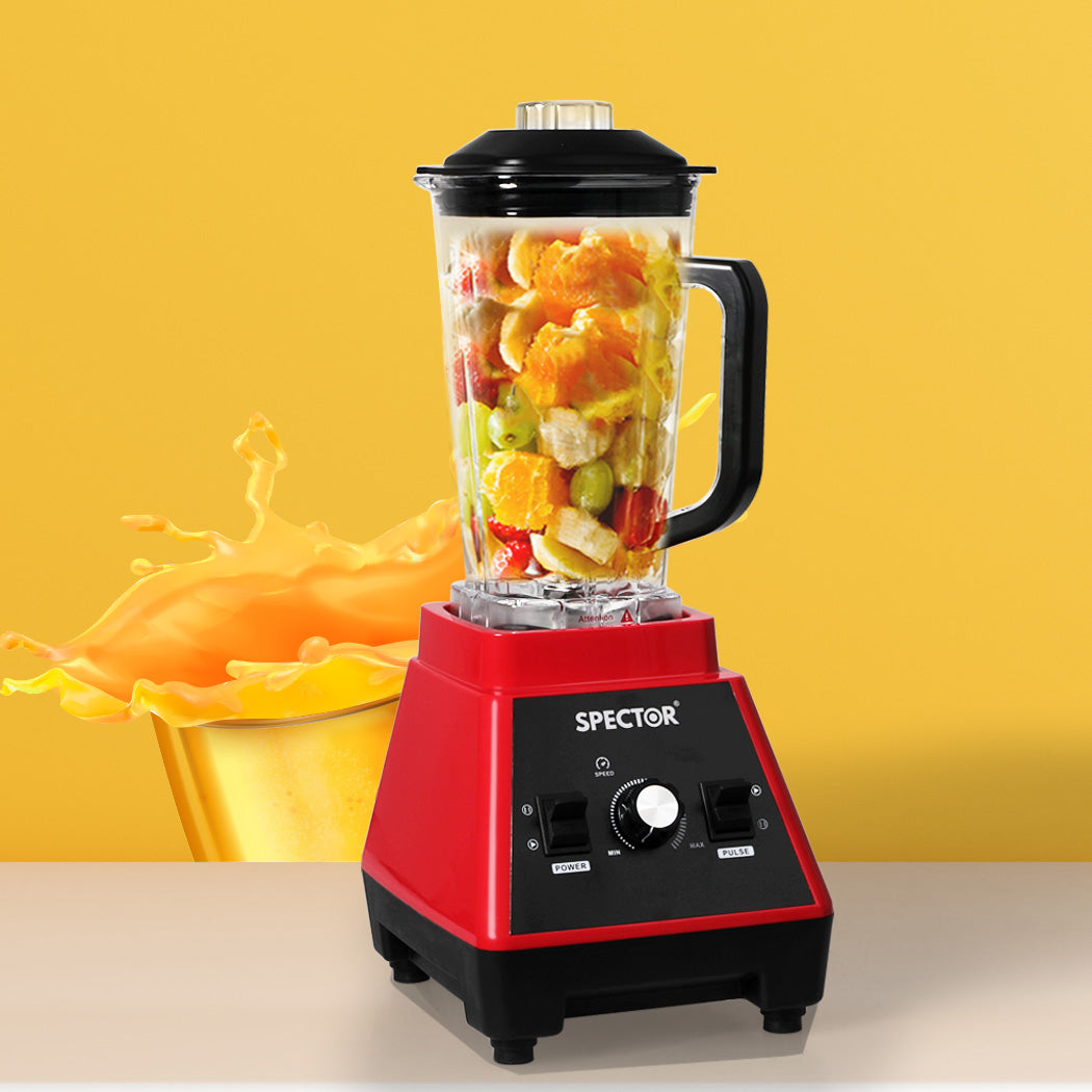 Spector 2L Commercial Blender Mixer Red-1910113176792469511